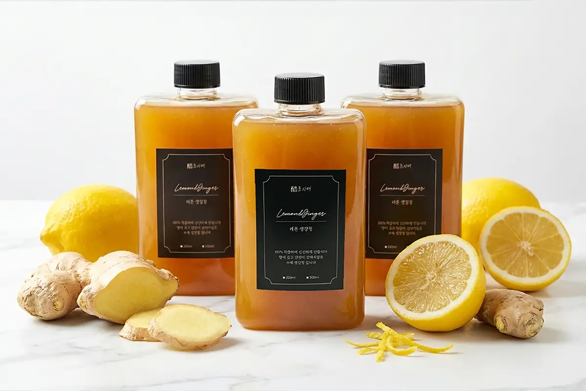 레몬 생강청 제품 이미지